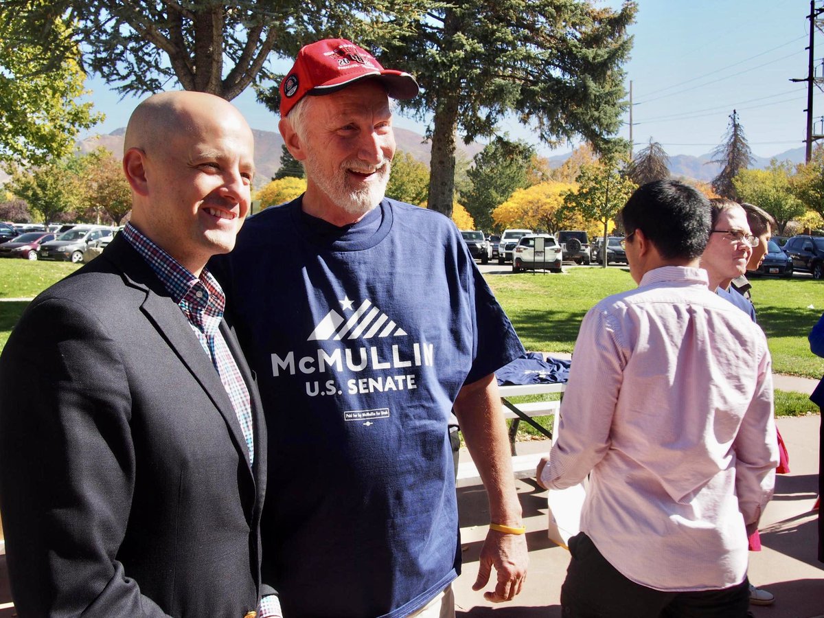 We are just 2 weeks out from Election Day, Utah! A big thank you to everyone on #TeamEvan who is knocking on doors, making calls, writing letters, and more. You all are what keeps me motivated day after day. Keep the #McMentum up!