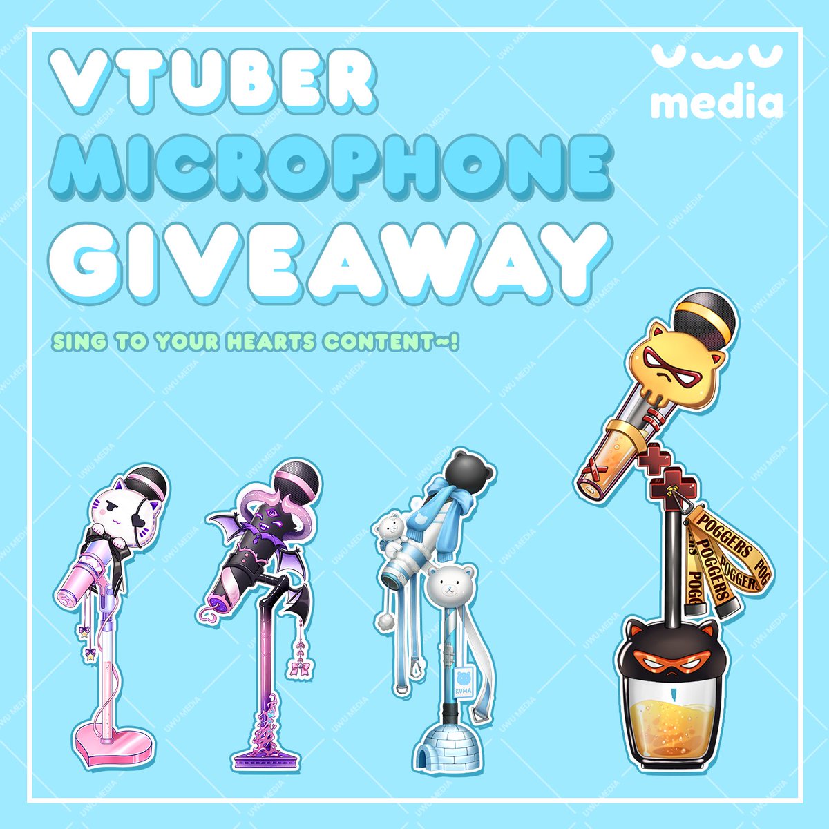 Special Event: Custom Vtuber Microphone Giveaway from UWU MEDIA