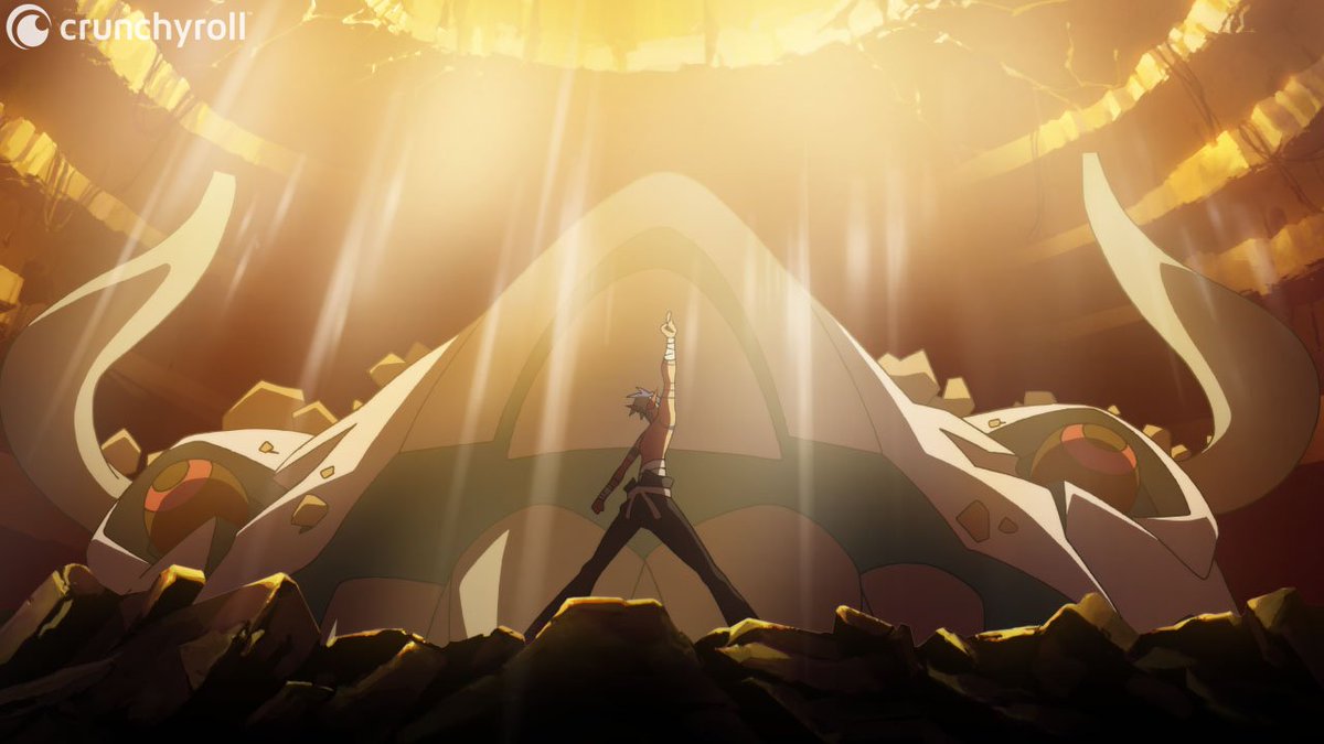 Row Row Fight The Power Gurren Lagann anime girl gaming on Twitter: "RT @Crunchyroll: Row Row Fight the Power