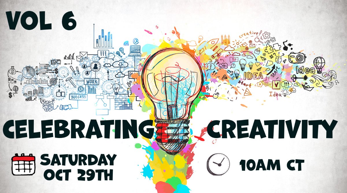Sooo, here we are!! Another volume of #CelebratingCreativity about to go live, well in 4 days! This Saturday tune into these 3 amazing presenters @Rdene915, @draritaaguilar , @SummerfordStars - how they #celebrate the #creativity of others 🔔youtube.com/watch?v=FxrtYO…