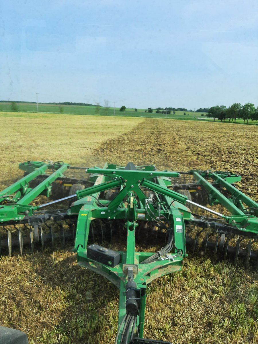 schill_ryan's tweet photo. That's a wrap for harvest '22 (except for 7ish acres that Dave needs to combine) This field had a bumper crop of #winterrye followed by a really good yielding #cobmeal crop despite the dry summer #doublecropforthewin #alittlebitofluck #sheep365 #sheepfeed https://t.co/EYt7vIh6Hn
