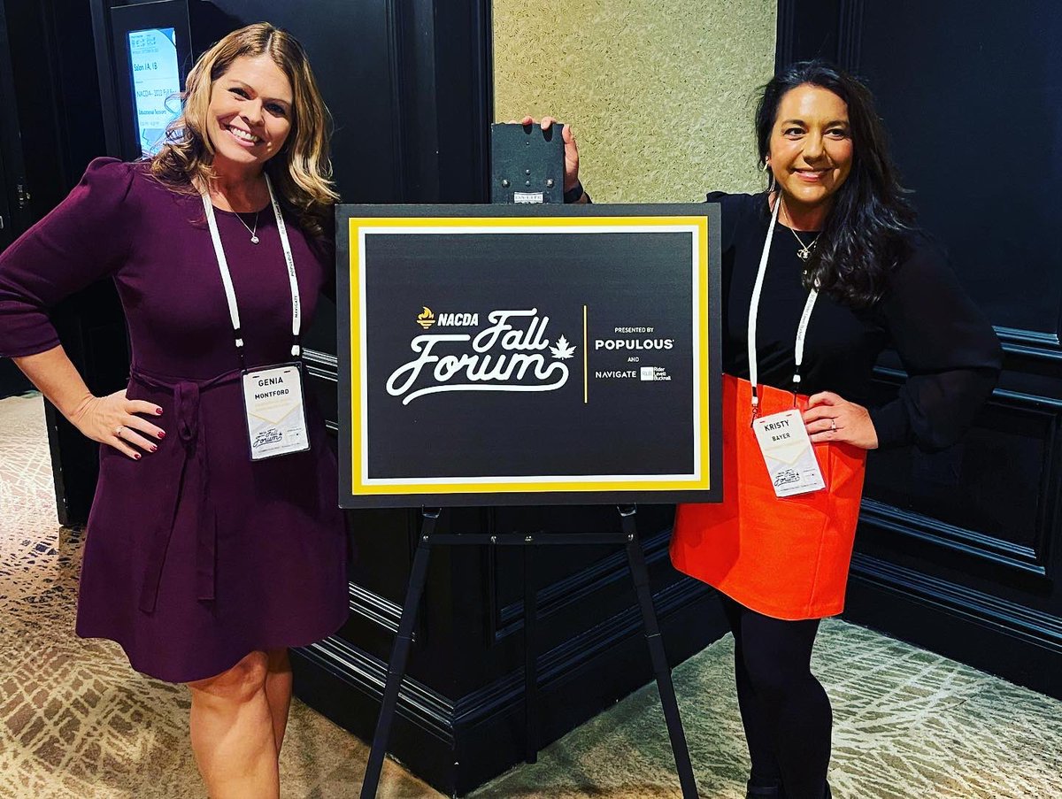 CoachKBayer's tweet photo. Well done @NACDA! A great 2 days at the #FallForum22 right here in #KansasCity. Big thanks to Populous for an amazing reception last night. https://t.co/p92wjVBV0y