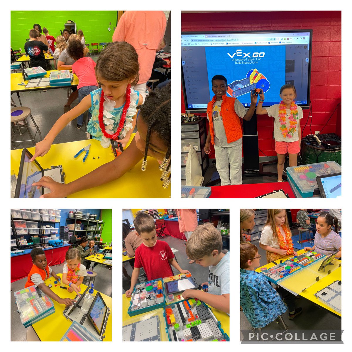 Karin Woodruff (@woodruff_les) on Twitter photo Had the absolute BEST day in the <a href="/TCBOE_LES/">Lincoln Elementary</a> STEAM Lab! 3rd grade Ss explored force and motion using cars they built from the <a href="/VEXRobotics/">VEX Robotics</a> VexGo kits. We can’t wait to add motors and gears tomorrow! <a href="/SCOREAuburn/">S.C.O.R.E. Auburn</a> <a href="/TCBOE/">Talladega Co Schools</a> #TCBOEDLP Had the absolute BEST day in the <a href="/TCBOE_LES/">Lincoln Elementary</a> STEAM Lab! 3rd grade Ss explored force and motion using cars they built from the <a href="/VEXRobotics/">VEX Robotics</a> VexGo kits. We can’t wait to add motors and gears tomorrow! <a href="/SCOREAuburn/">S.C.O.R.E. Auburn</a> <a href="/TCBOE/">Talladega Co Schools</a> #TCBOEDLP