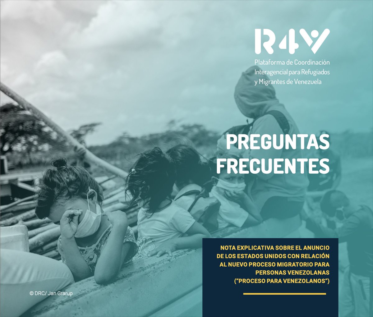 Plataforma_R4V's tweet photo. A partir del 19 de octubre, Estados Unidos 🇺🇸 ha puesto en marcha nuevas medidas migratorias para las personas venezolanas 🇻🇪. 

Si quieres conocer detalles sobre estas medidas o resolver tus dudas, lee el documento que ha preparado la #PlataformaR4V 👉 https://t.co/Clqzvh9k1R https://t.co/ELZfSIXkgY