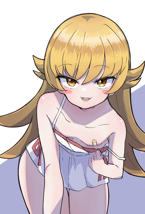 今日は夜中に起きた時フォロワー数が丁度871(ぱない)だったので忍野忍描きました 