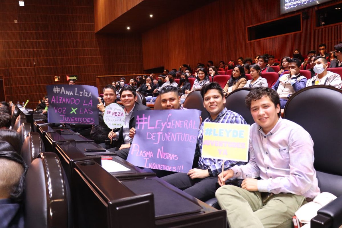 AnaLiliaHerrera's tweet image. El momento de la juventud es hoy; estamos en @Mx_Diputados presentando la iniciativa de la #LeyDeJuventudesYA.