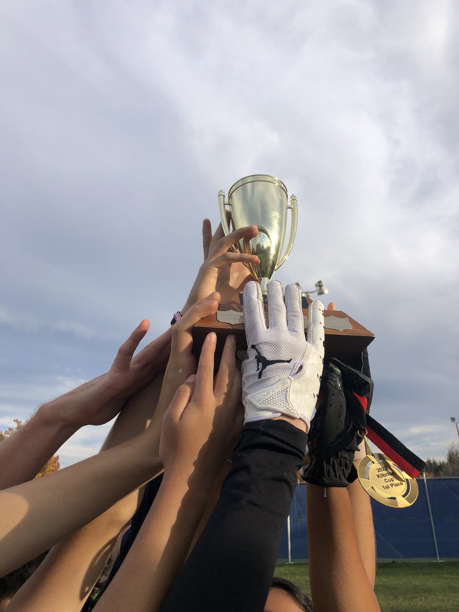ROMHDSB's tweet photo. Way to go Vikings!! Our flag football team won the Kilbride Cup today! It’s the first time in 20 years that ROM has won the title! So proud of you Vikings #govikings https://t.co/vtTK6hNkjF