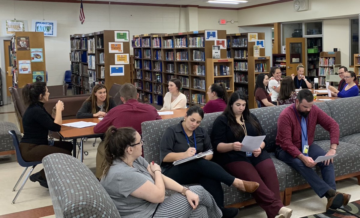 New Teacher Orientation PD days are the perfect opportunity to help new teachers acclimate, gain instructional resources, and bond w/ their colleagues. Excited to continue our work w/ this great team of teachers! 
@Elwood_Super <a href="/MHull_AsstSupt/">Maureen Hull, Ed.D.</a> 
<a href="/MrsDValle/">Mrs. Valle</a> @techgirlkris