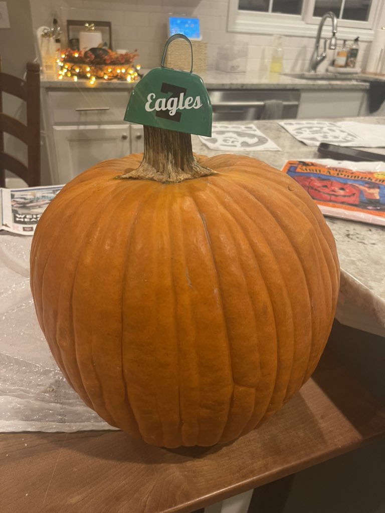 Friday Night!  The Eagles plan to Trick or Treat at Noblesville for the 6A Playoff Game!  Be there for the game and bring your cowbell!  #footballtown