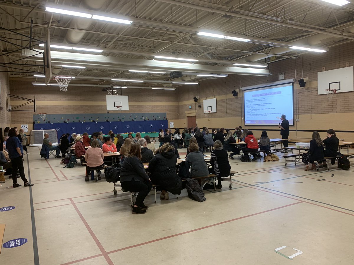 IslandWinkler's tweet photo. Our first after school EA Pro. D. session with @lifeatgeorgejay , @MacaulayElemVic, Vic West, Craigflower, and Quadra EA teams.  Snacks, sharing, and learning together around communication.  #onelearningcommunity @sd61schools @BCPVPA https://t.co/QznTUrlynk