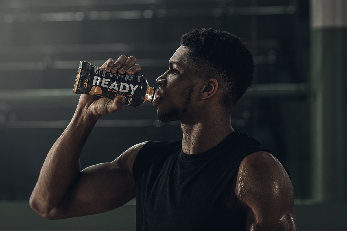 Setting the New Standard for Athletes... Ready® Sports Drink