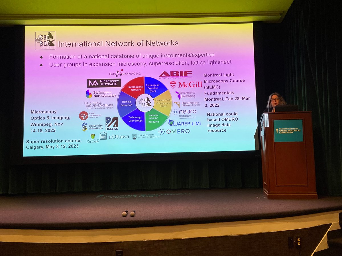 StrambioLab's tweet photo. #BINA2022CC @clairebrown514  talking about the power of community to address humanity challenges. @BioimagingNA  Together we are strong https://t.co/crYaijkxwl