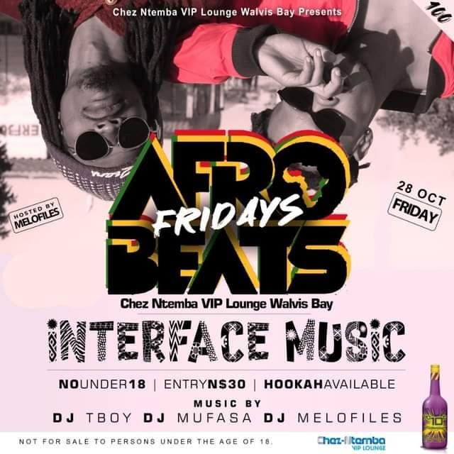 Dont mis this for anything... not even for your own funeral😈 INTERFACE MUSIC live in Walvis at chez ntemba