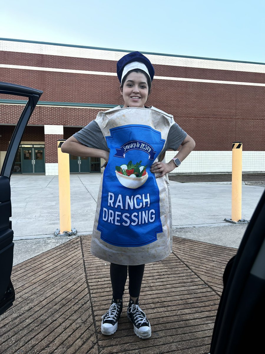 When you pick up your daughter from school and a bottle of ranch dressing walks up to your car.🤣@tamitz