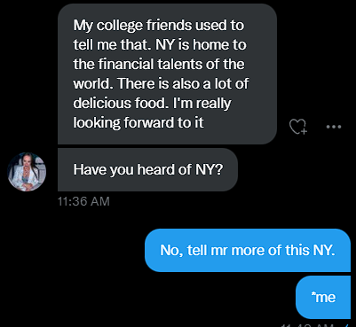 schneiderlorax's tweet photo. They tried to get Aragorn to invest in Crypto. https://t.co/XTAaw4NCBg