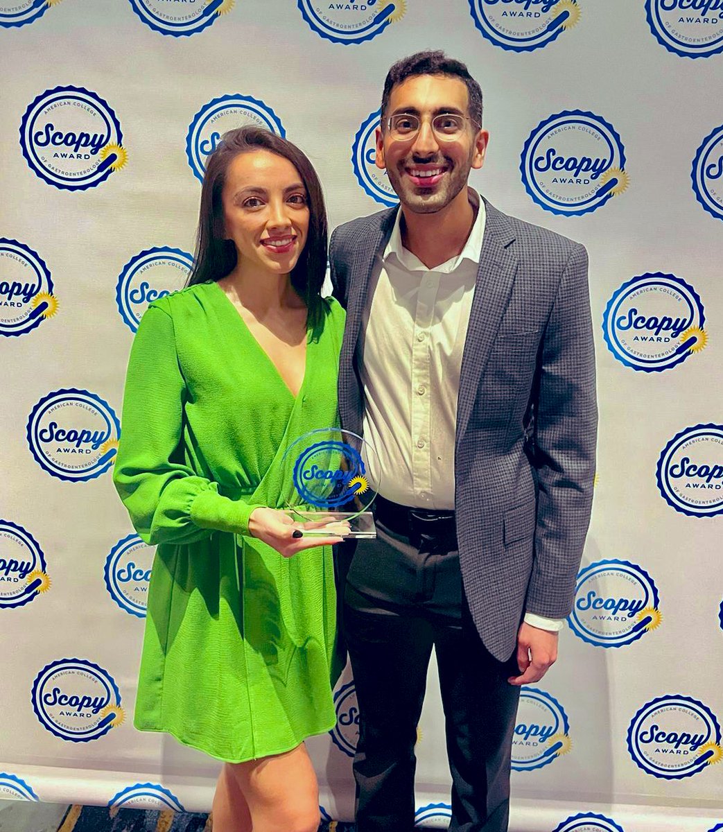 Daniela Guerrero Vinsard MD (@dvinsard) on Twitter photo The❗️Myth Busters❗️claiming our #ACG2022 Scopy Award on the fight against #colorectalcancer 🥊
🙏🏽Thanks to the director and producer of our videos <a href="/DerekEbnerMD/">Derek Ebner M.D.</a> 🎥🎞 <a href="/rjw_styk2it/">Rebecca Williams</a> 
🙏🏽Gracias <a href="/alianabofill/">Aliana Bofill, MD</a> and <a href="/EricJVargasMD/">Eric J. Vargas M.D. M.S. ABOM</a> for the Spanish version💫
🙏🏽Thanks <a href="/AmCollegeGastro/">ACG</a> 🏆 The❗️Myth Busters❗️claiming our #ACG2022 Scopy Award on the fight against #colorectalcancer 🥊
🙏🏽Thanks to the director and producer of our videos <a href="/DerekEbnerMD/">Derek Ebner M.D.</a> 🎥🎞 <a href="/rjw_styk2it/">Rebecca Williams</a> 
🙏🏽Gracias <a href="/alianabofill/">Aliana Bofill, MD</a> and <a href="/EricJVargasMD/">Eric J. Vargas M.D. M.S. ABOM</a> for the Spanish version💫
🙏🏽Thanks <a href="/AmCollegeGastro/">ACG</a> 🏆