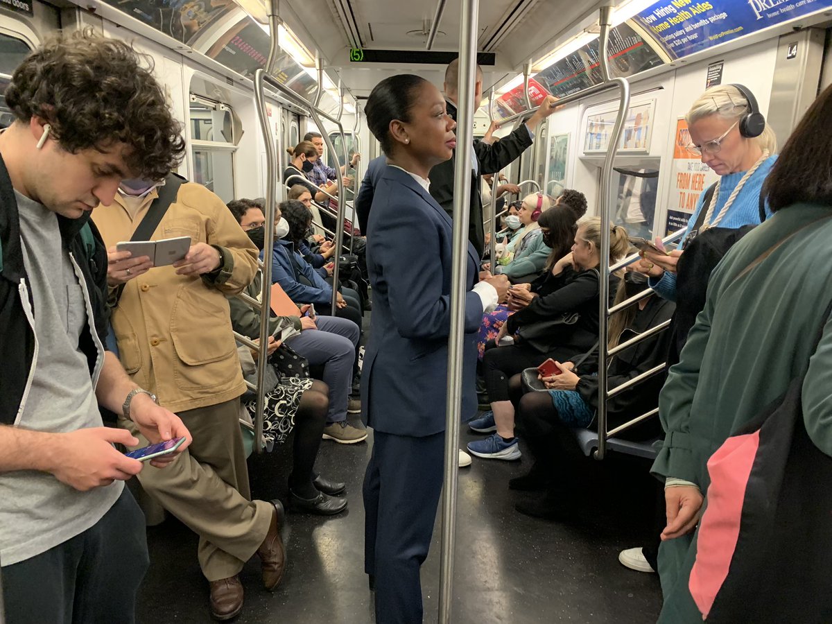 NYPD NEWS on Twitter "We’re on the subways together. NYPDPC Sewell on