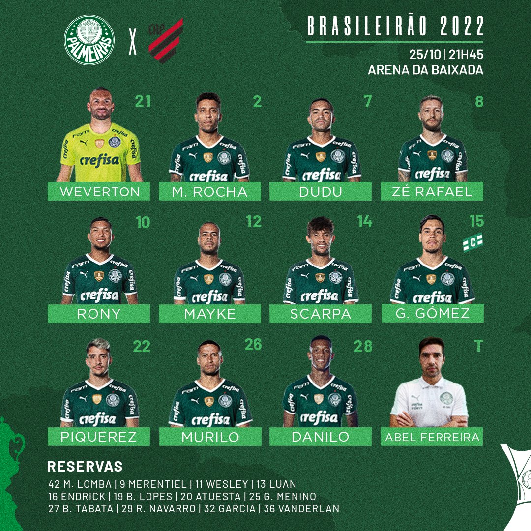 SE Palmeiras tweet media