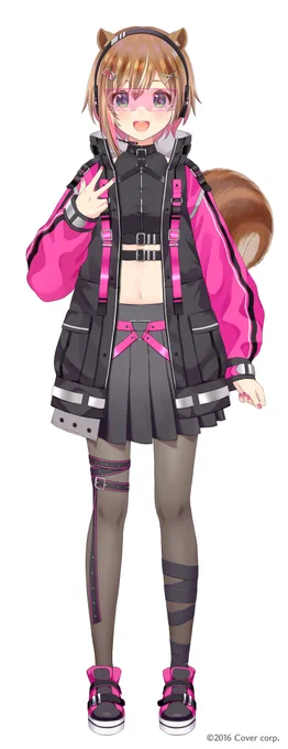 ホロライブID1期生アユンダ・リスちゃんの新衣装デザインを担当させて頂きました 
