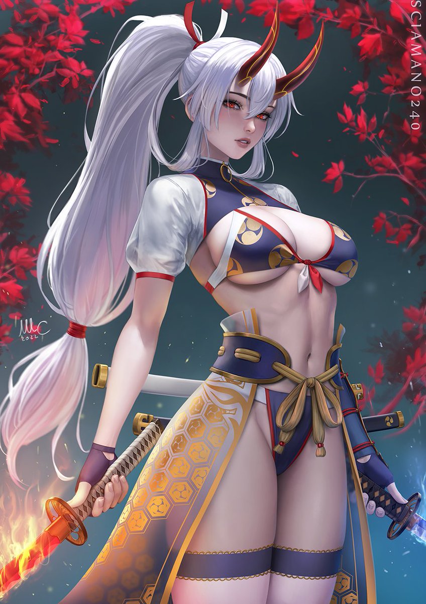 Tomoe Gozen from Fate/Grand Order, 3rd and last reward of the October pack.