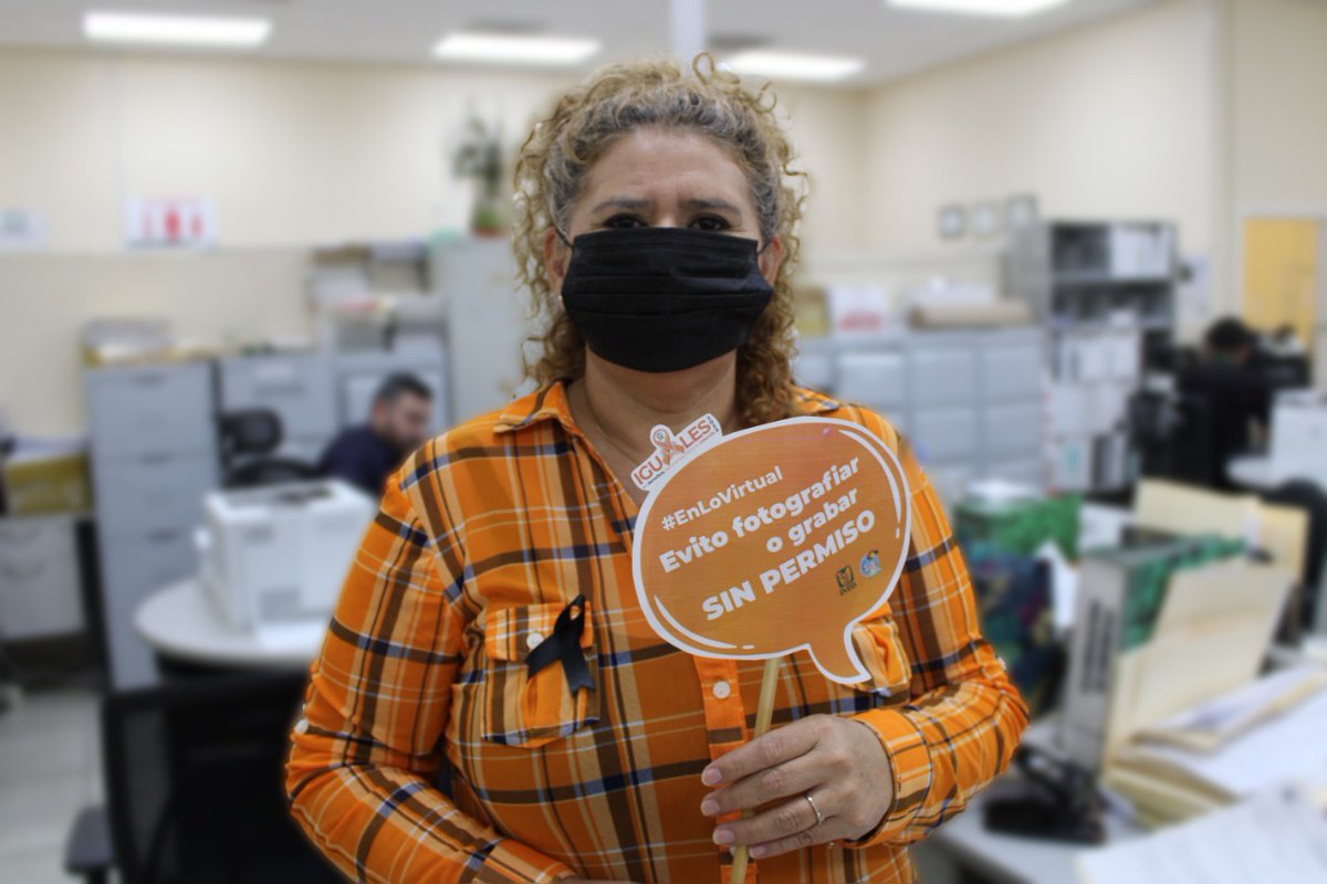 IMSS_BC's tweet photo. En el #IMSSBC nos vestimos de naranja para apoyar la Ley Olimpia: si es virtual, es real, por ello, #EnLoVirtual evitamos fotografiar o grabar sin permiso.
#DíaNaranja
#IgualesEnDerechos
#IMSSySNTSSvsViolencia
@zoerobledo
@Tu_IMSS
@desiree_sagar_d https://t.co/83jYDpPzcp