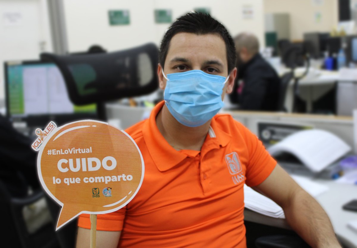 IMSS_BC's tweet photo. En el #IMSSBC nos vestimos de naranja para apoyar la Ley Olimpia: si es virtual, es real, por ello, #EnLoVirtual evitamos fotografiar o grabar sin permiso.
#DíaNaranja
#IgualesEnDerechos
#IMSSySNTSSvsViolencia
@zoerobledo
@Tu_IMSS
@desiree_sagar_d https://t.co/83jYDpPzcp