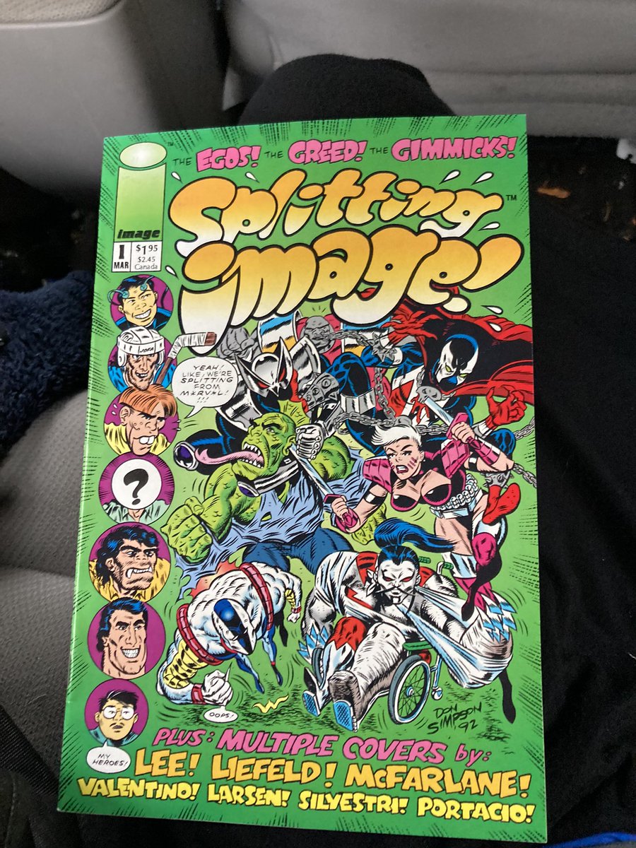 Guyver_Spawn's tweet image. Found this in the wild #Splittingimage #imagecomic #spawn #savagedragon #youngblood #shadowhawk