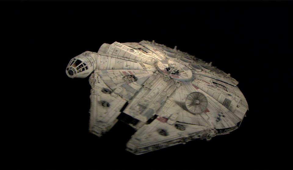 TheSpaceshipper's tweet photo. Star Wars (1977): Building the Falcon

Many commercial model kits were used to "kitbash" the models. https://t.co/7jrYXteGyT
