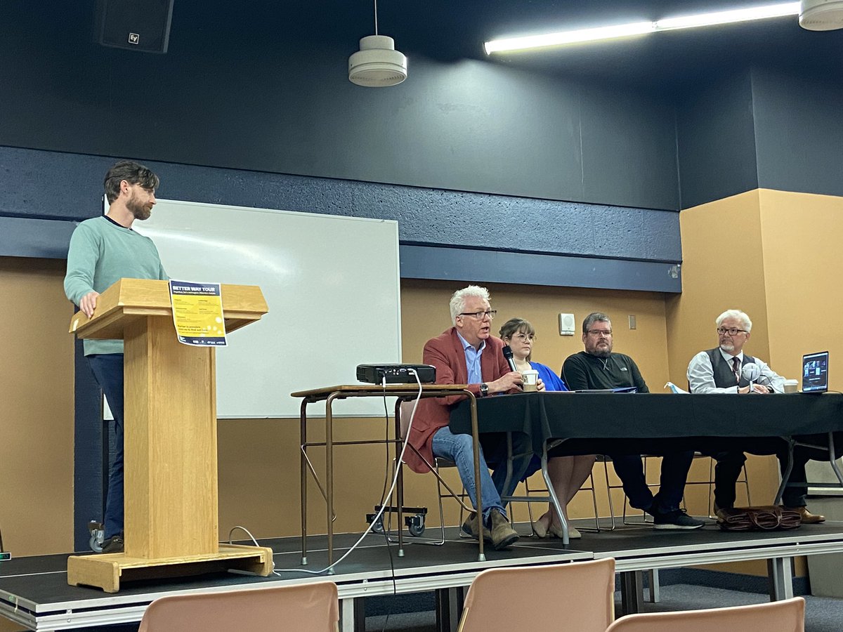 Thank you to <a href="/PIAlberta/">Public Interest AB</a> and our local speakers for the discussion about a better way forward for post-secondary education in the province.