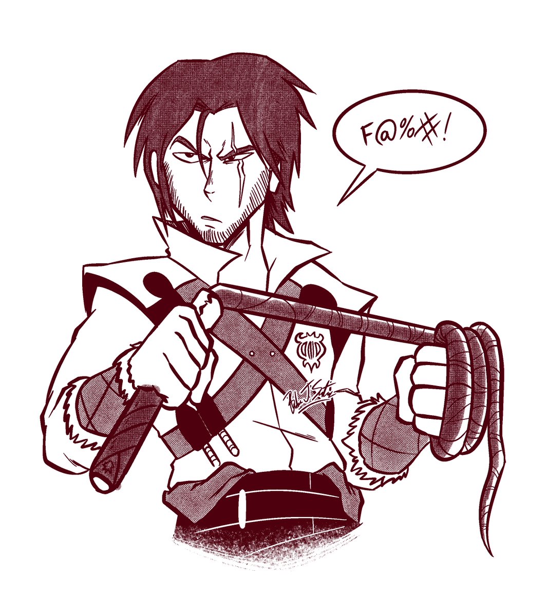 Today’s Warm Up: Trevor Belmont #Castlevania