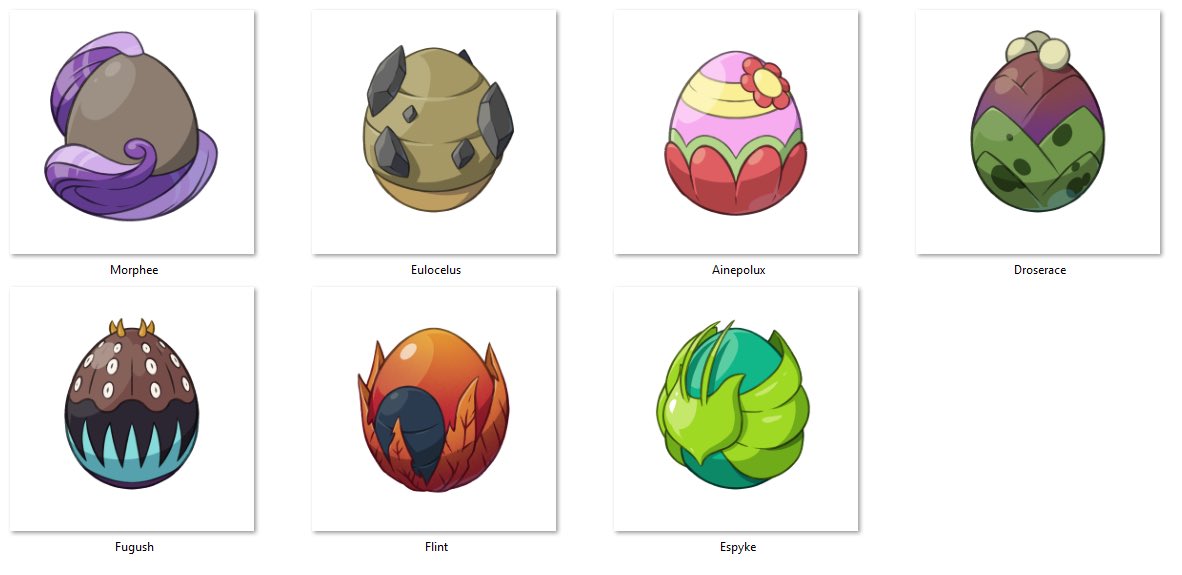 Some Egg Artwork re-designs for you! 

#NFTs #NFTGaming #AVAX🔺