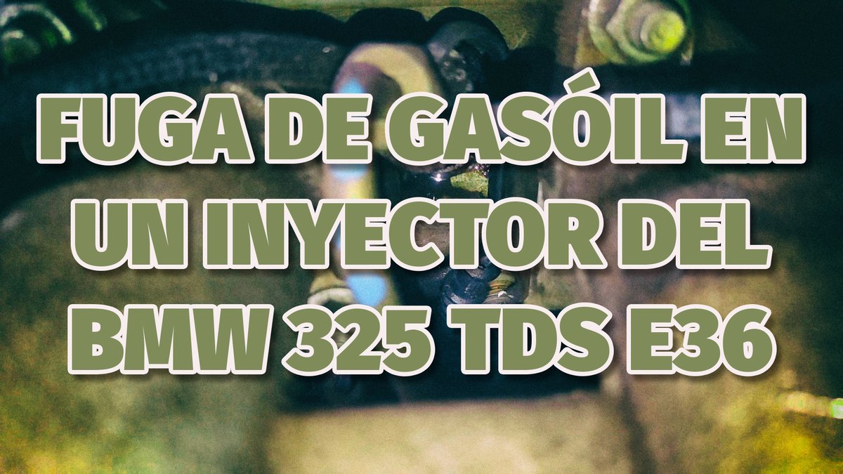 tuanbyte's tweet photo. 📌 Aquí está el 🎥 de la Fuga de Gasóil en un Inyector del BMW 325 TDS E36 🚗❗ 👉 https://t.co/N0raQgL1cP 👈 Clic ⏯️ en la url 🌍 para 👀 ❗ #shorts #e36 #inyector #inyectores #injector #injection #fuelinjector #fuelinjectors #fuel #gasoil #bmw #bmwe36 #bmw325 #bmw325tds https://t.co/95GvUyuEYY