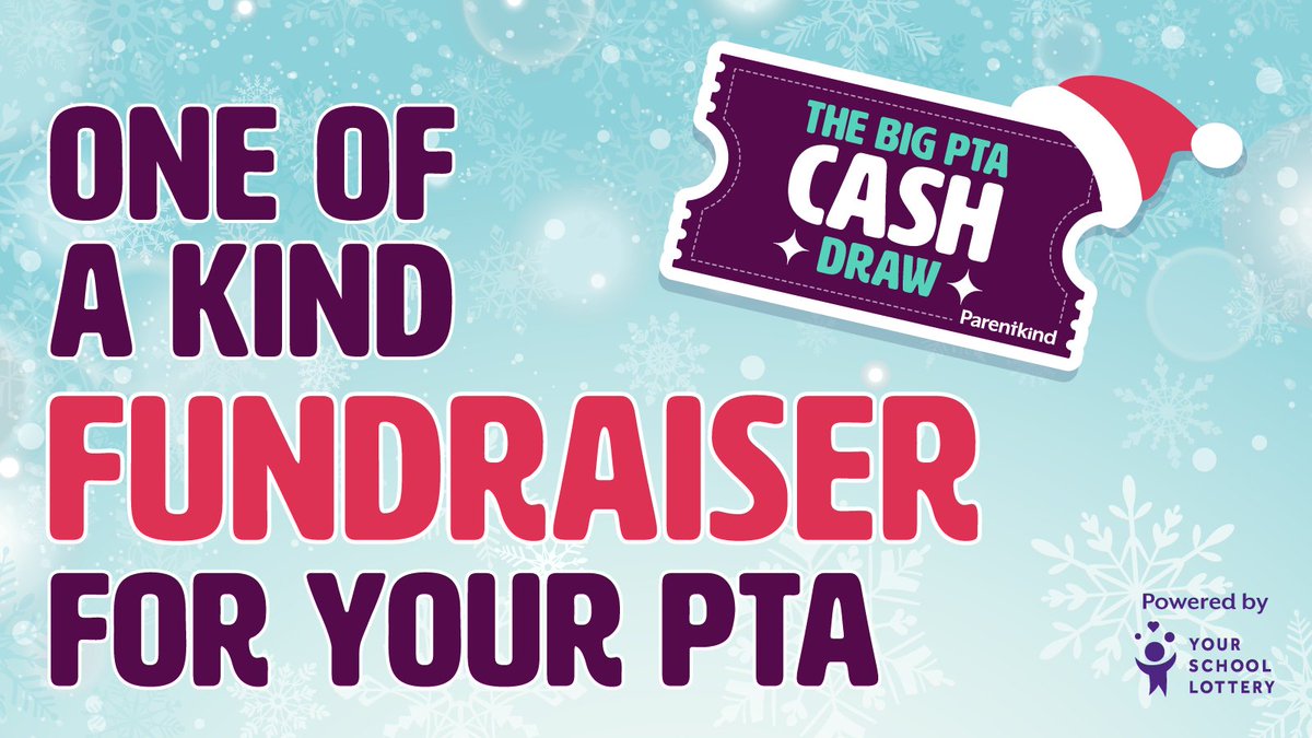 Give your PTA some fundraising love with the Big PTA Cash Draw! bit.ly/3Dsfjvx