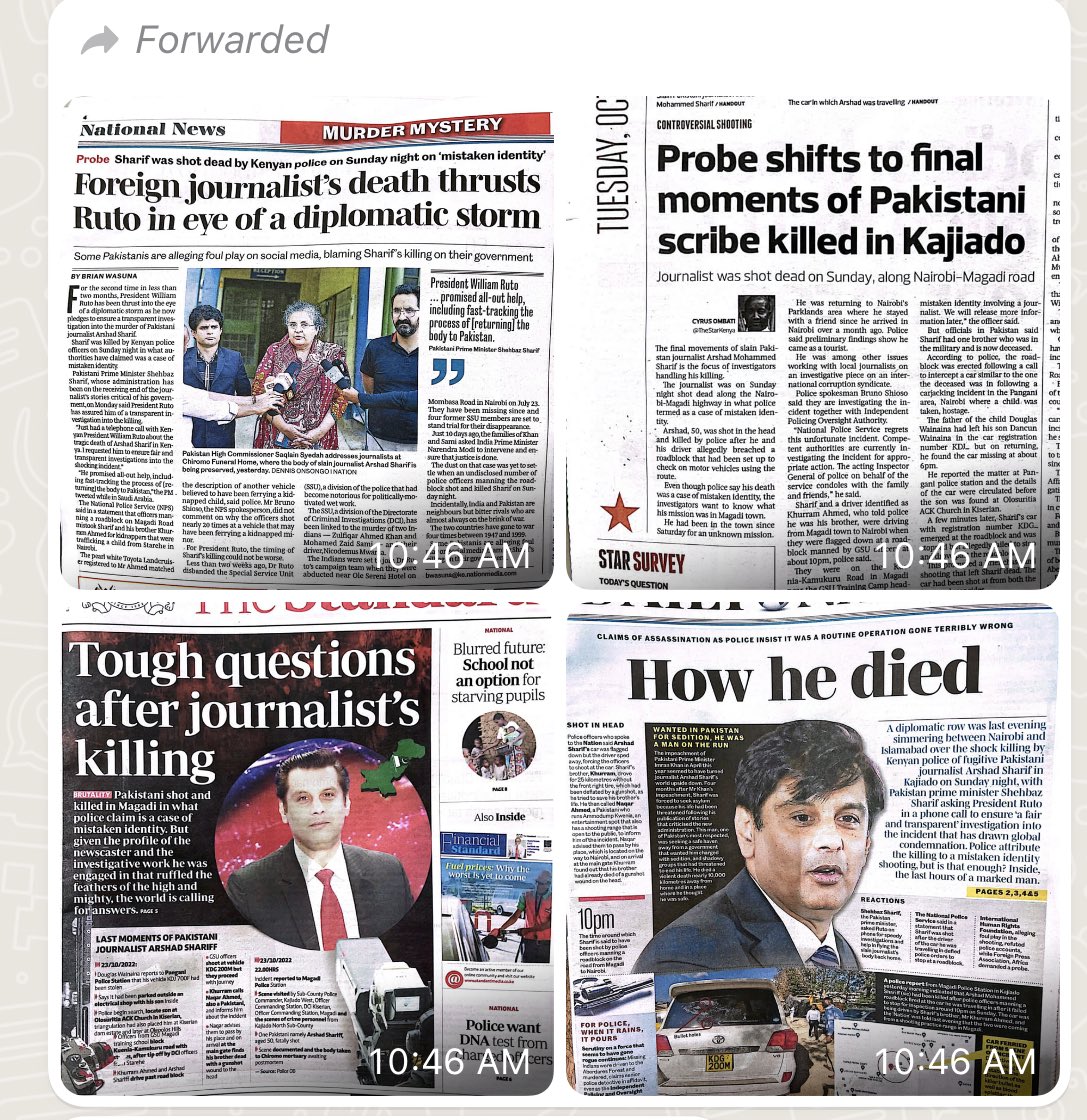 bilawl09's tweet photo. باپ سے مشابہت رکھتا مرحوم صحافی ارشد شریف کا بیٹا, چہرہ پر مسکراہٹ ہمت و حوصلہ ارشد شریف کی طرح بلند, پروردگار مرح��م ارشد شریف کے درجات بلند فرمائے اور لواحقین کو صبر جمیل عطا فرمائے
#ArshadSharifShaheed https://t.co/7aZNIg0VM6