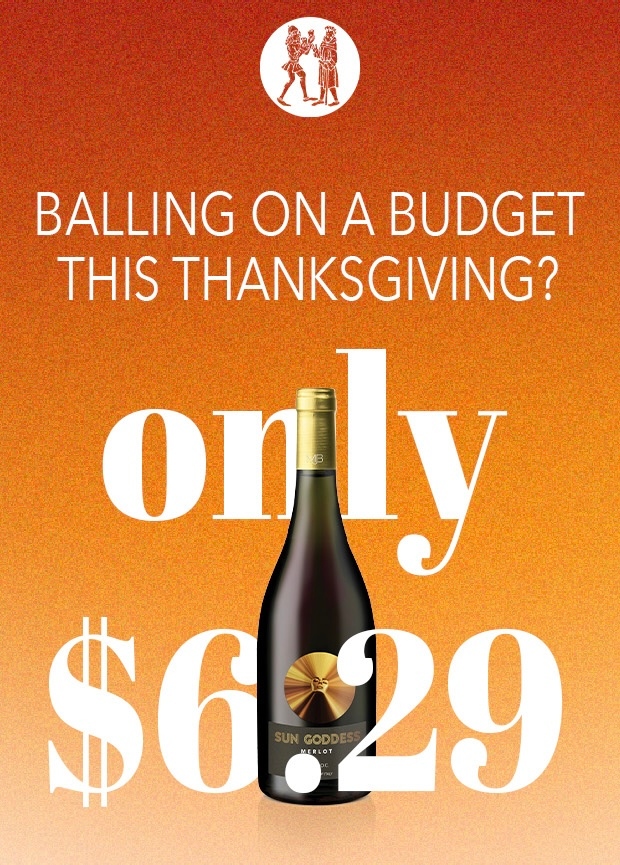 We have the perfect Merlot tp pair well with your Thanksgiving Dinner at a low price! Try the Sun Goddess 2017 Merlot! 
Grab yours before they sell out!
Link in Bio!!

#winetalks #winetasting #winepairing #winenews #wineclubs #wineclub #winefortheholidays