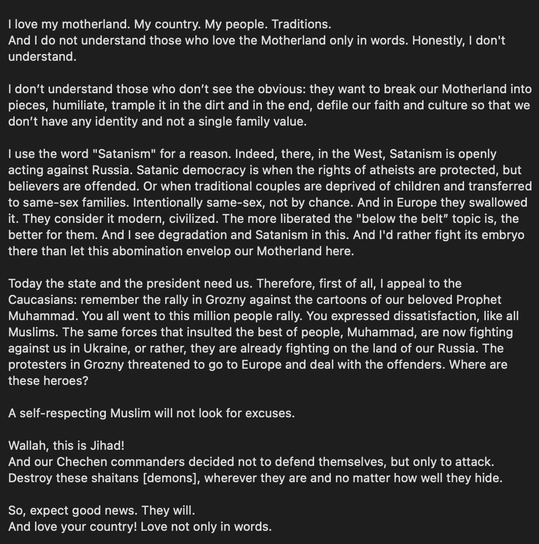 WarTranslated tweet media