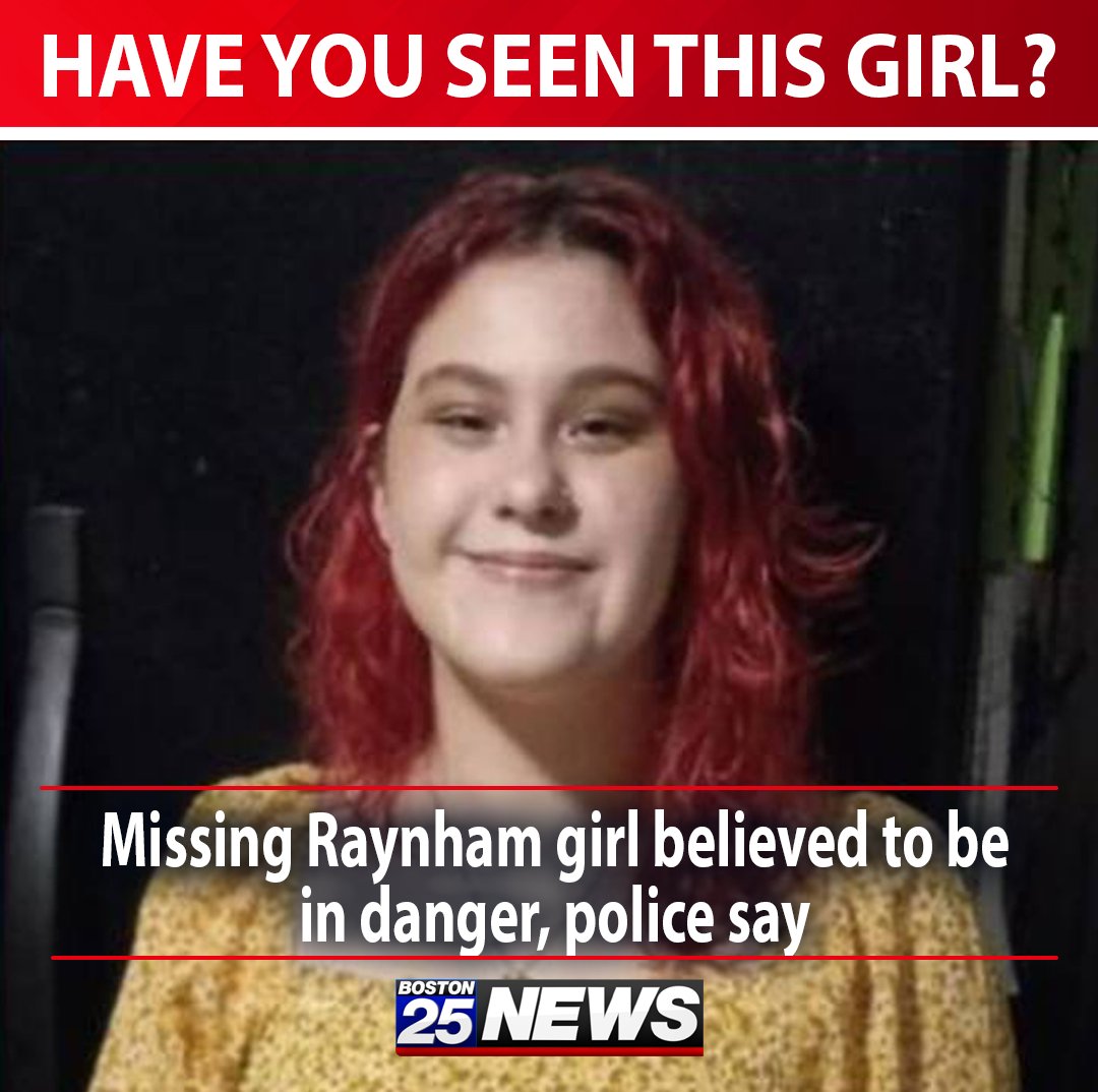 boston25's tweet photo. A teenage girl who has been missing since last week could be in danger and may have traveled to multiple New England cities up to a hundred miles away: https://t.co/2zhljTOoEI https://t.co/WqW95easnx
