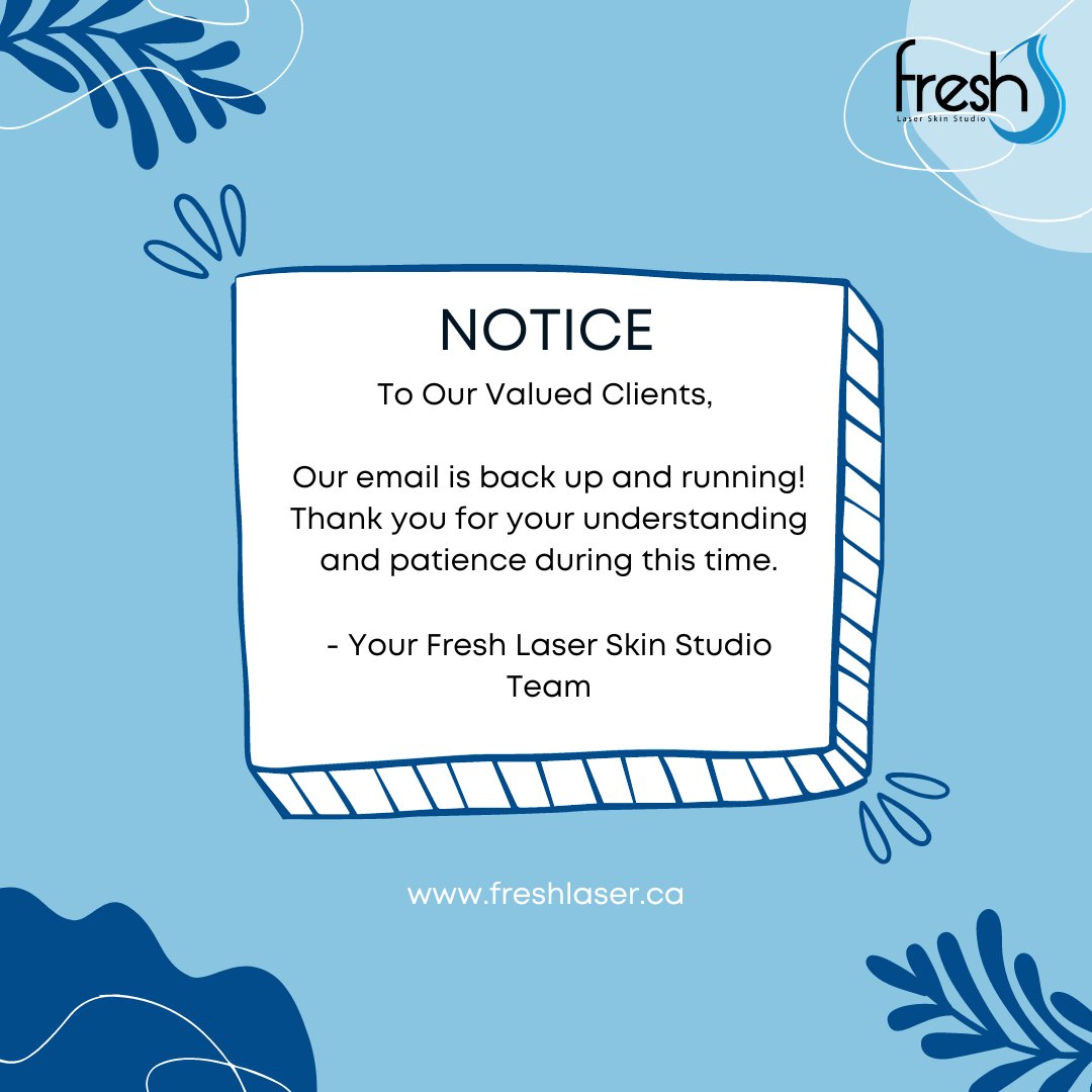 fresh_laser's tweet photo. We're back! Thank you for your patience! https://t.co/fmiJe6b1xU