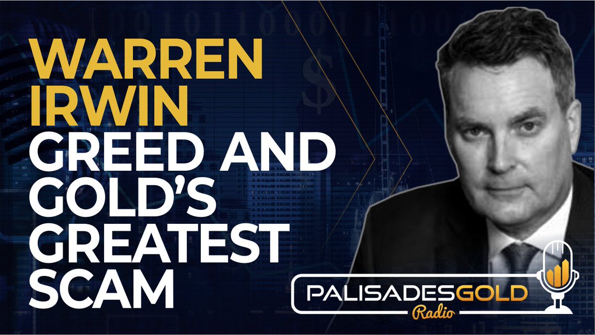 PalisadesRadio's tweet photo. Warren Irwin: Greed and Gold's Greatest Scam
https://t.co/Xrc6u2VC3J
@bigdude6669 #Gold #BREX #Mining #Resources #Uranium #Nuclear #ESG #Juniors #Fed #Cobalt #BatteryMetals #Copper #Germany #California #Electification https://t.co/Xz2birVfHz