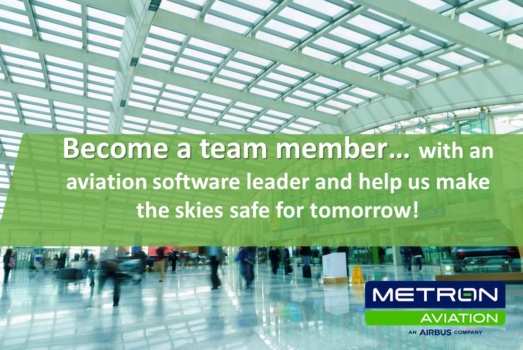 metronaviation's tweet photo. We're hiring . . .
Director of Sales
IT Analyst/System Deployment Specialist (Remote)
IT Support Analyst (Remote)
Lead IT Analyst (Onsite)
Senior IT Infrastructure Engineer (Remote)
https://t.co/7TBt3egCmi
#aviation #airbus #sales #engineering https://t.co/BfVeh8ptTE