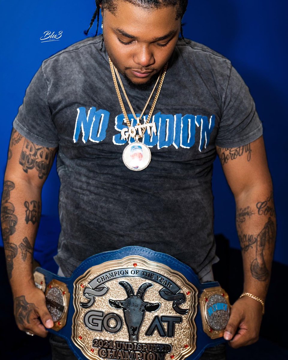 bigGeechiMbb's tweet photo. The 3rd COTY belt !!! Yo blac after this mook battle I’m thinking #4 should have king of NY on the front https://t.co/Aantn1ukS5