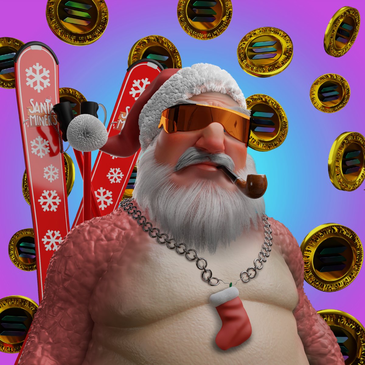 SantaMinersBot's tweet photo. SantaMiners #540 just sold for 3.2 SOL ($101 USD) !
#Santaminers

Visit https://t.co/s9pwuVWbMd to get your own!  
????HO HO HODL????

Powered by https://t.co/aAREywEQ6O https://t.co/HAezFeXrjq