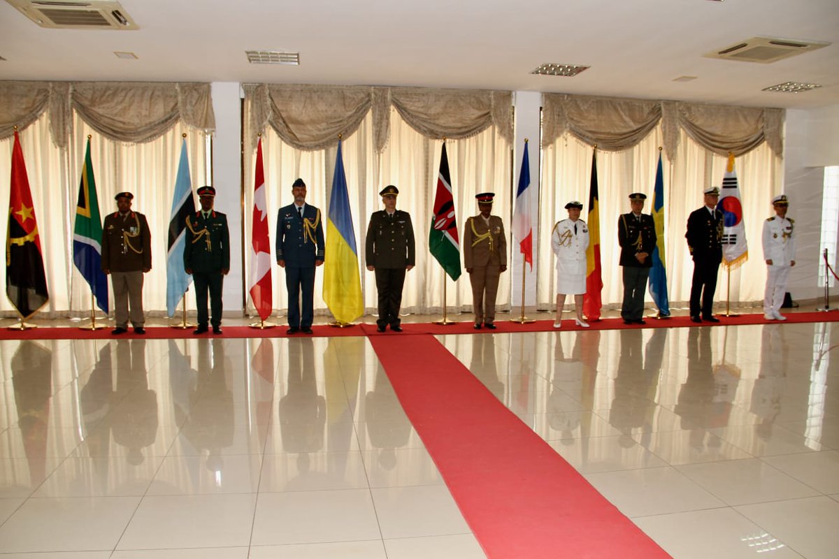 KenyaLuanda's tweet photo. 1/2 Today, the newly posted pioneer Defence Attaché of the Republic of Kenya to the Republic of Angola, Lt. Col. Leah Yegon was officially accredited at the Army Headquarters of the Republic of Angola. This will strengthen cooperation in Defence matters.@ForeignOfficeKE @kdfinfo https://t.co/oBTJGRoDYB