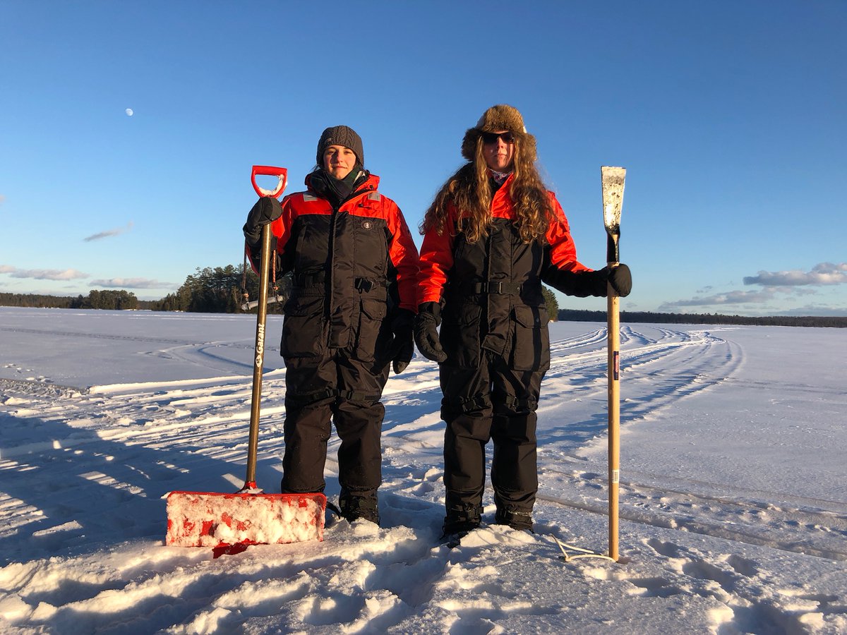 hildug's tweet photo. Icons of winter limnology @agorsky and @RockLinnea get a full page in the Wisconsin State Journal 🧊

#wisconsingothic @UWMadison @WiscLimnology 

https://t.co/GZB8s9LBeu https://t.co/D9igmzdeKK