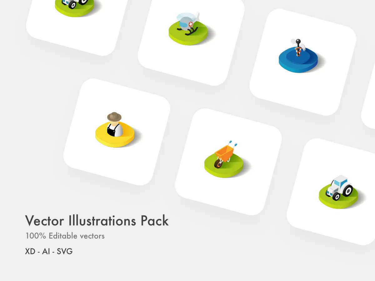 Download Vector Pack Illustrationsmade by James Cruz at: 👉 uplabs.com/posts/vector-p…