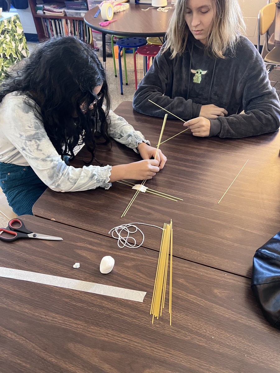 Mrs_Orrostieta's tweet photo. Intro to entrepreneurship with a marshmallow tower challenge. #whygt #NorthsideGT #NISDIgnited #RootEdRudder @EarlRudderMS @NISDGTAA https://t.co/RzCPzjshJX