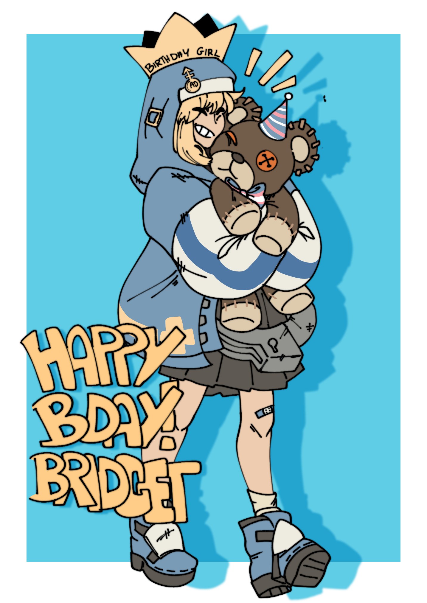 GGST Bridget Birthday Merch : r/Guiltygear