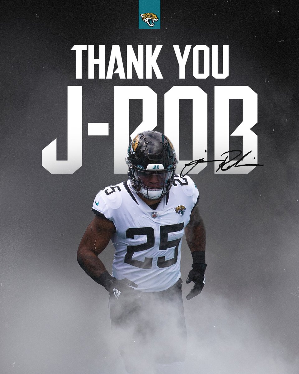 Jaguars's tweet photo. One of a kind.

Thank you for everything, @Robinson_jamess! https://t.co/K1EZZ0z3Z3