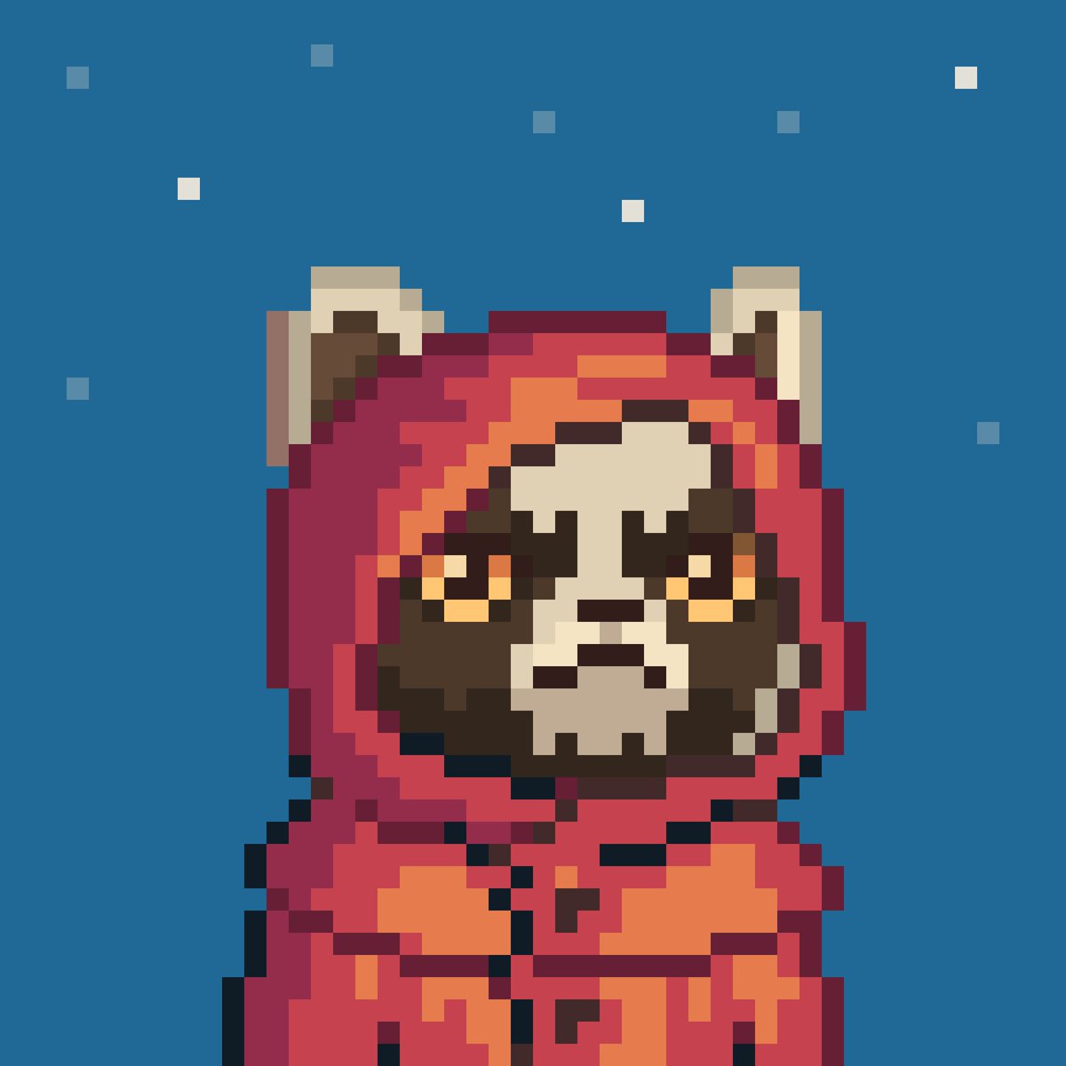 little red riding hood ❄️ just acquired. i love it so much and it’s going to be a my discord pfp for a while 🫡 @CrittersCult