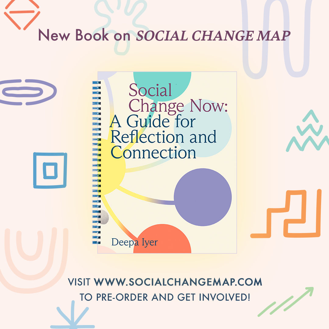 Though we haven't yet met in person, @ttchume has became a voice of clarity and hope for me. When the pandemic began, we collaborated on writing & even tried some IG Lives together! I'm so grateful to Trish for this generous reflection about my new workbook, #SocialChangeNow.